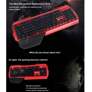 Meetion MT-MK20 Mechanical Keyboard Red AR