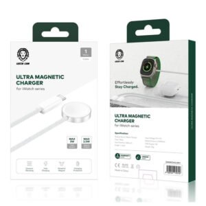 Green Lion Ultra Magnetic Charger Braided Cable 1M (Type-C Interface) for iWatch