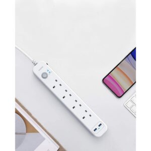 Anker PowerExtend USB 4 Strip – White