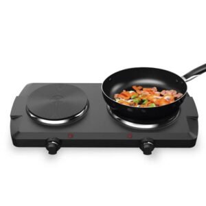 Green Lion Portable Dual Electric Stove -Black