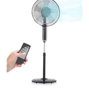 ADJUSTABLE STAND FAN WITH REMOTE CONTROL