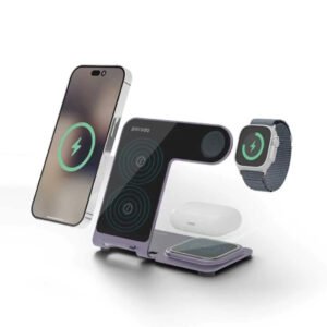 Porodo 3 In 1 Dual Coil Wireless Charging Dock