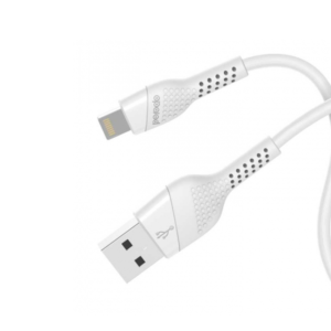 Porodo PVC Lightning Cable 1.2M-White