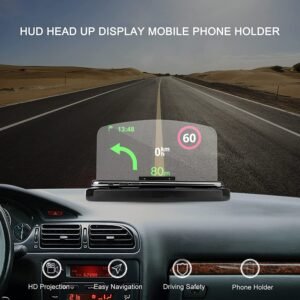 Wireless Charging Hud Car Navigator