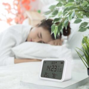 Porodo Lifestyle WiFi Smart Clock Ambience Sensor