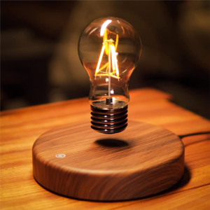 Magnetic Levitation Desk Lamp Floating LED Bulb