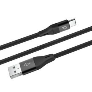 Porodo Braided USB-A to Micro 1.2m 2.4A