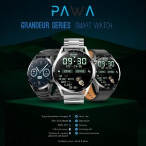 PAWA Grandeur Series Smart Watch – Black