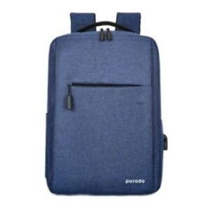 Porodo Nylon Fabric Computer Backpack-Blue