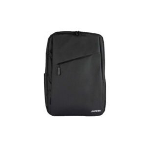 Porodo Nylon Fabric Computer Backpack-Black